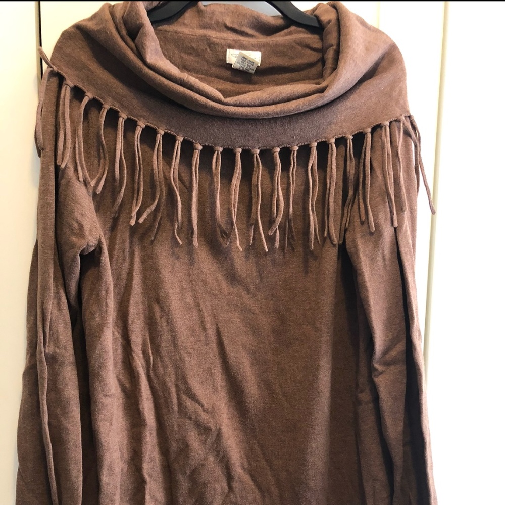 Brown sweater